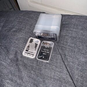 Silver Lady Pamp 1oz x 20  Bullion Bars